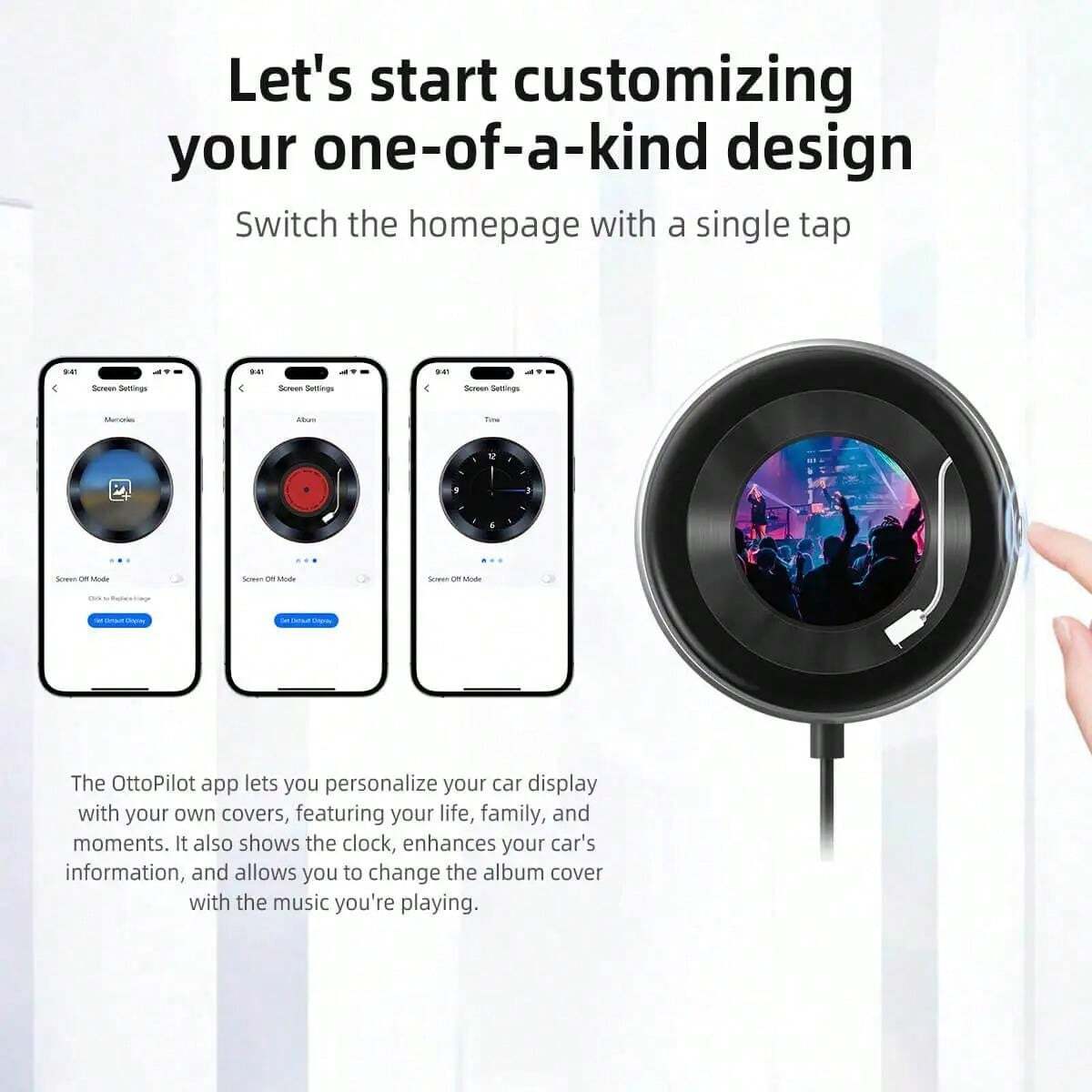 OTTOCAST Ottocast CarPlay Clip Wireless CarPlay Adapter With Car