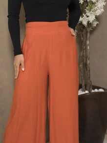 Vibe Women Pants - 橘色 - 查看 4