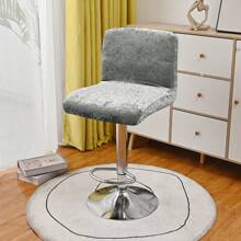 1 szt./4 szt./6 szt. Miękki wielokolorowy diamentowy aksamitny pokrowiec na krzesło barowe, diamentowe aksamitne pokrowce na krzesła barowe, kwadratowe pokrowce na krzesła barowe, pokrowce na krzesła o wysokości lady, zmywalne pokrowce na krzesła barowe, obrotowe pokrowce na krzesła barowe, do jadalni