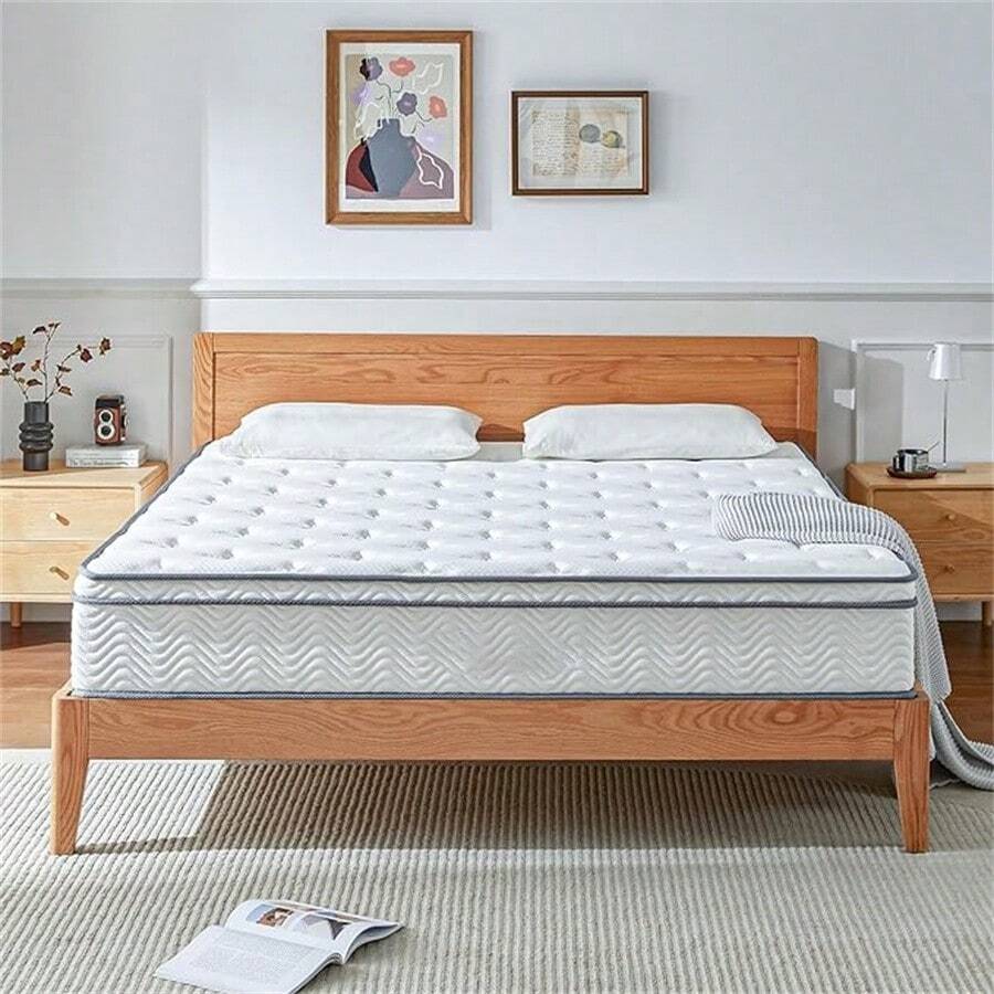 Full Size Mattress, 10 Inch Mattress Full With Pocket Spring And Memory