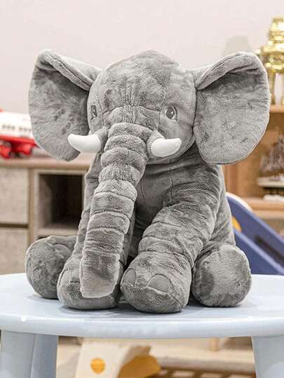 Almohada de peluche de bebé elefante Bluelander Hanylish para el Día de San Valentín