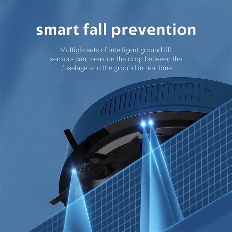 Cordless Robotic Vacuum Cleaner With 135L Water Tank, 2000Pa Suction