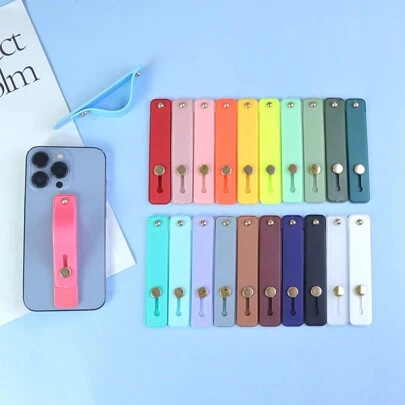 手机指环支架手机环桌面多功能便携手机壳男女通用支架兼容、Android手机，生日、家人、朋友礼物指环支架，手机握把，手机配件