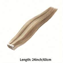 Lacer 20 件套无缝雷米接发胶带接发人发接发胶带人发铜皮纬纱粘合剂 P8/613 接发真人自然头发无缝胶带接发 16-26 英寸 - S8/12/613/27A - 查看 4