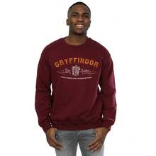 Harry Potter Mens  Team  Sweatshirt (Burgundy) - Màu Đỏ Sâu - Xem 2