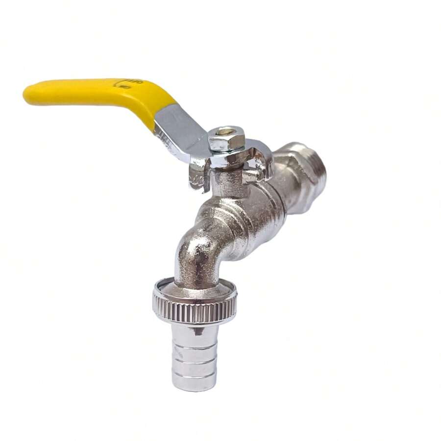 Garden Faucet Tank Yard Ball Metal 1/2 Inch - 白色 - 查看 1