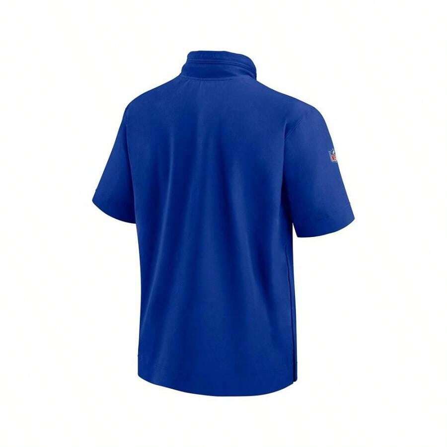 Nike Nike Men S Royal Buffalo Bills 2024 Sideline Coach Short Sleeve