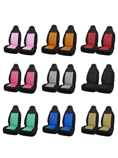 1 件连接式单前座汽车座椅套坐垫汽车座椅套