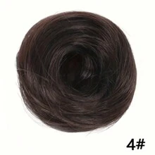 Messy Donuts, Buns, Wigs, Fluffy And Naturally Elastic Buns, Synthetic Hair Extensions, Elegant And Natural Hair Accessories Suitable For Daily Use