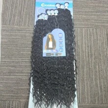HELENA CHARMINGHAIR - ORGANIC FIBER HAIR FOR INTERLACEMENT 300G 9 SCREEN - màu đen - Xem 2