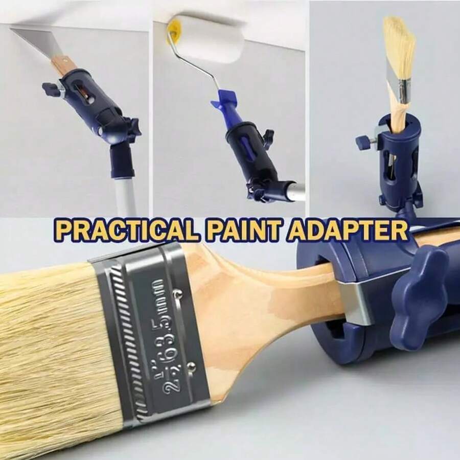 Flexible Paint Brush Extender MultiAngle Portable Roller Extension