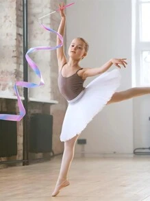 Gorgeous Gymnastic Dance Ribbon Streamer - Dancing Baton With Wand