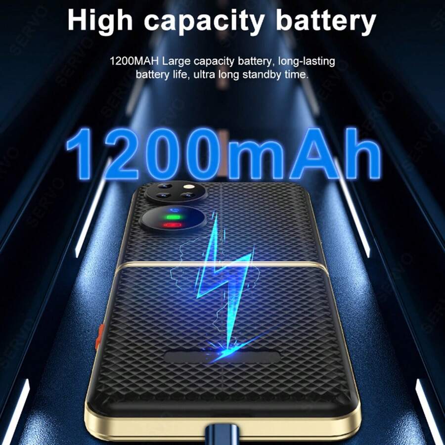 Foldable Flip Unlocked Mini Mobile Phone 4 SIM Large Button Camera