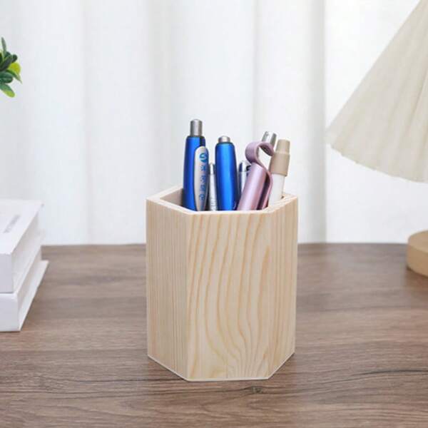1 pieza Organizador de escritorio de oficina minimalista, soporte para bolígrafos