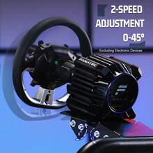 Minneer Racing Simulator Cockpit With Red Seat Fit For G25 G27 G29 G920,Race Car Seat, Adjustable Driving Simulator Steering Wheel Stand, Wheel,Pedal & Shifter Not Include - Red - View 4