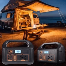 Portable Power Station 36000mAh/144Wh Solar Generator With 220V/150W AC Outlet - UK Plug(220-240V) - View 3