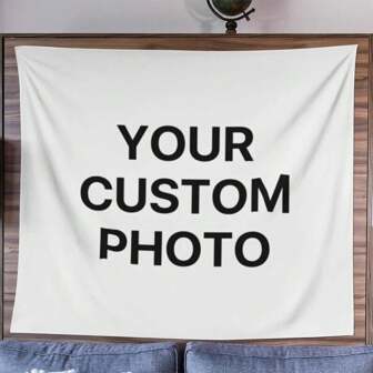 One Customizable Multi-Size Roll Banner Tapestry. Add Your Favorite Pictures To Create Your Own Party Roll Banner. A Universal Polyester Roll Banner For Home Decoration. Design Your Own Event/Party Decorations.