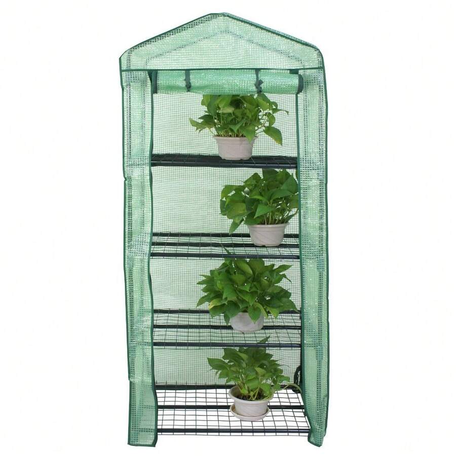 4Tier Greenhouse Cultivating Plants Seeds Flowers Storage Green House