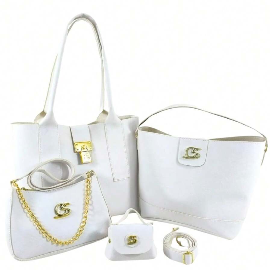 Gaby Show Young 4 Piece Women's Kit - 白色 - 查看 1