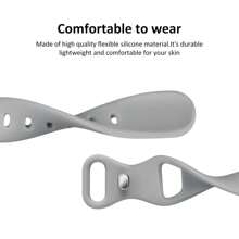 38mm, 40mm, 41mm, 42mm, 44mm, 45mm, 46mm, 49mm Thin & Narrow Replacement Strap Compatible With Apple Watch Band, Compatible With Apple Watch Series Ultra, 10/9/8/7/6/5/4/3/2/1 SE, Women Soft Silicone Sport Band