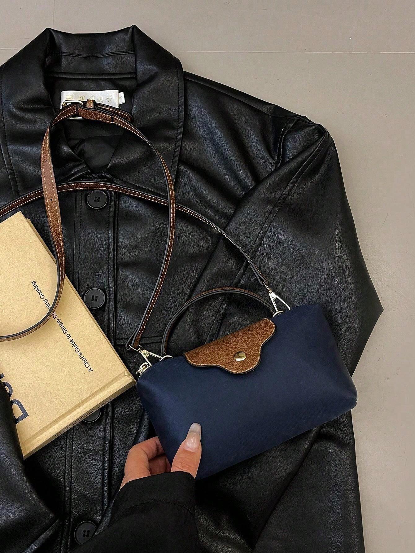 New Women Nylon Tote Bag Crossbody Bag Shoulder Bag Casual Solid Color