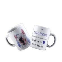 Dog Bull Terrier Mug 325ML Porcelain - 彩色 - 查看 1