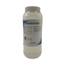 Emulsión de Silicón emulsionador silicona líquida multiusos para limpieza protección y brillo superficies automotrices muebles plásticos acondicionador resistente fácil aplicar uso profesional hogar industria - 1 kIlo - Ver 1