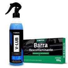 Clay Bar Kit V-Bar 100g + V-Lub 500ml Vonixx Decontaminant - Nhiều màu - Xem 2
