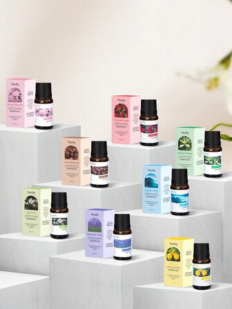 1 件空气清新剂，适用于家用香草油扩散器，非常适合空气净化器、蜡烛、加湿器和家用扩散器，玫瑰、檀香、薰衣草、樱花、茉莉、柠檬、香草、梦幻海洋清新剂情人节情人节用品婚礼物品