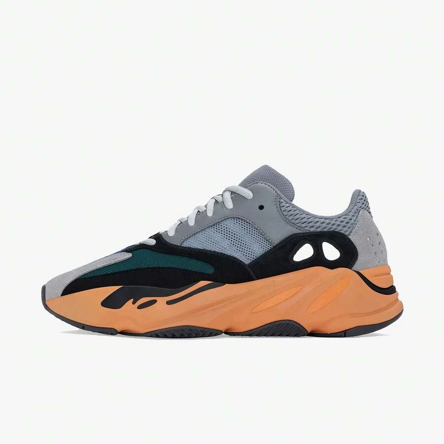 (Hombres) Adidas Yeezy Boost 700 'Naranja lavado' (2021) GW0296 - Multicolor - Ver 1