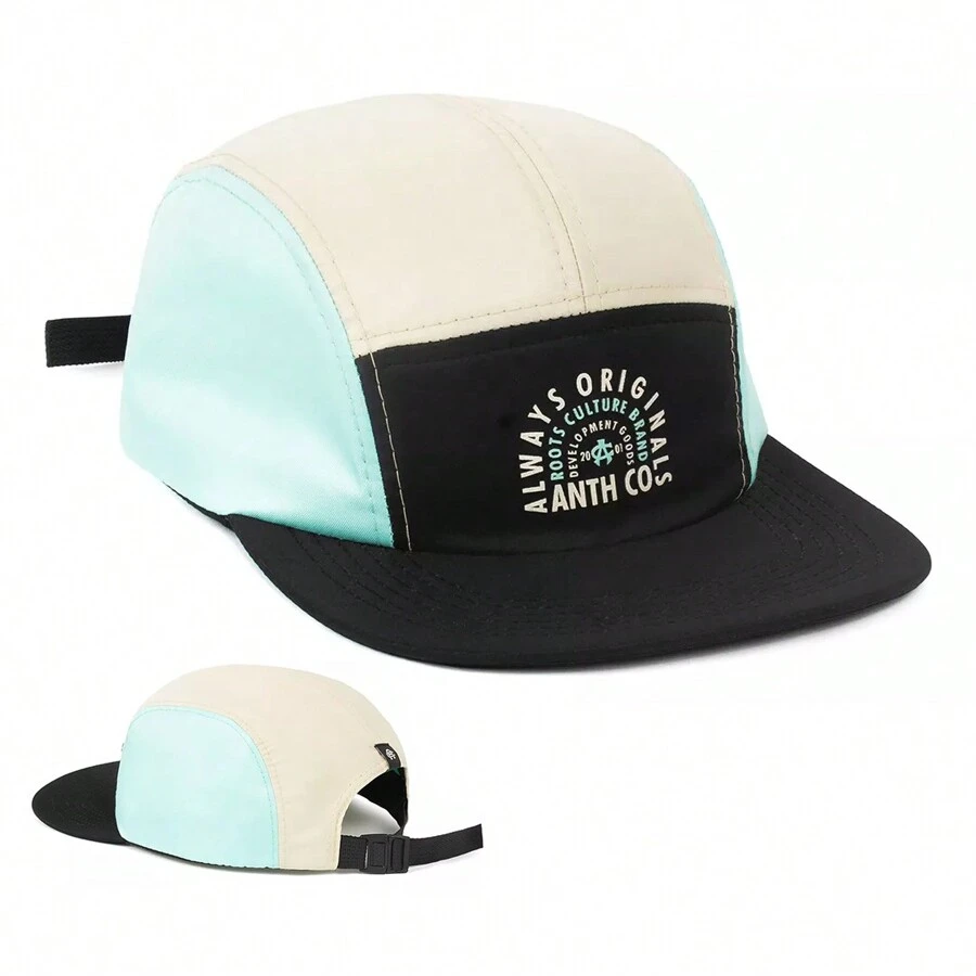Cap Aba Reta 5 Five Panel Skate 956 Anth Co Strapback Skateboard Always Original - 0 - Xem 1