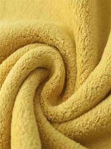 珊瑚绒毛巾，吸水，不褪色，不含荧光，镶边设计，柔软亲肤