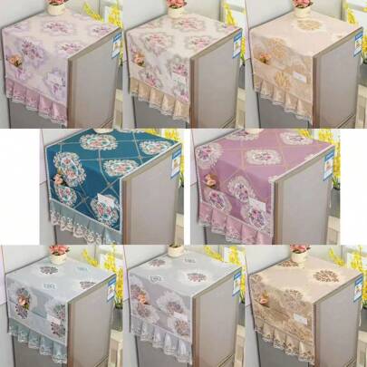 1 st Kylskåp med dubbla/enkeldörrar, automatisk tvättmaskin, mikrovågsskydd Dammtätt skydd, väska, organisatör, förvaring