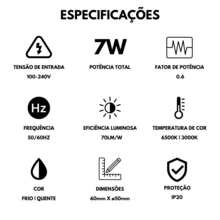 Led Bulb 7w G9 Halopin Bipino 110v 220v Warm White 3000k Cool White 6500k - 冷白 6500K - 查看 5