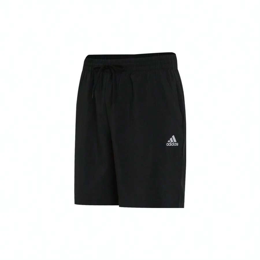 Adidas 2024 男友风男士 M SL CHELSEA 编织短裤 IC9392 - 黑色 - 查看 1