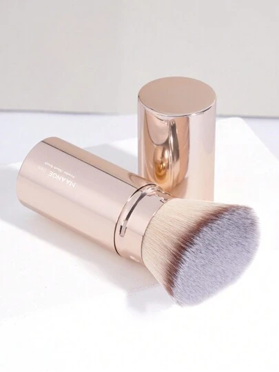 MAANGE 1/2/3pcs Professional Facial Oblique Head Retractable Brush, Makeup Brush, Blush Brush Foundation Brush, Loose Powder Brush, Synthetic Hair Super Soft Foundation Brush For Liquid Makeup,Kabuki Foundation Brush For Use At Home Or On The Go,Triangle Air Cushion Powder Puff,Foundation Brush,Concealer Brush,Blush Brush,Contour Brush,Blush Brush,Bronzer Brush,Powder Brush,Foundation Brush,Blush Brush