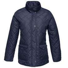 Regatta Womens/Ladies Tarah Quilted Jacket (Navy) - Blue - View 1