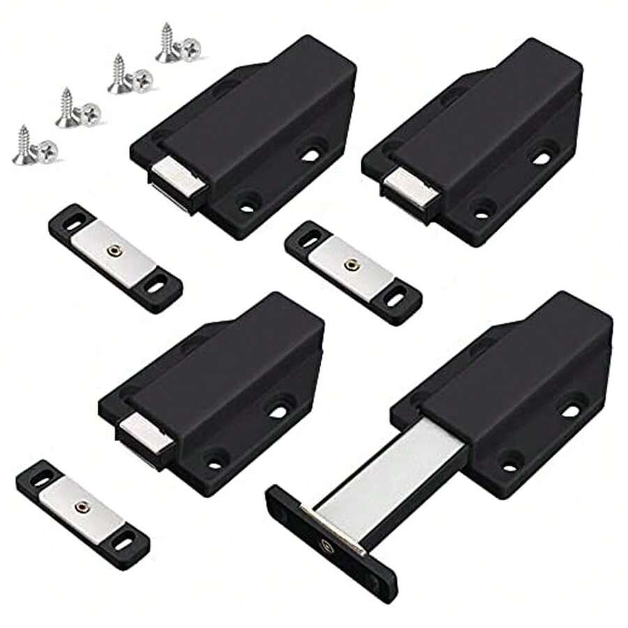 Push Latch Heavy Duty 4 Pack To Open Hardware Contact