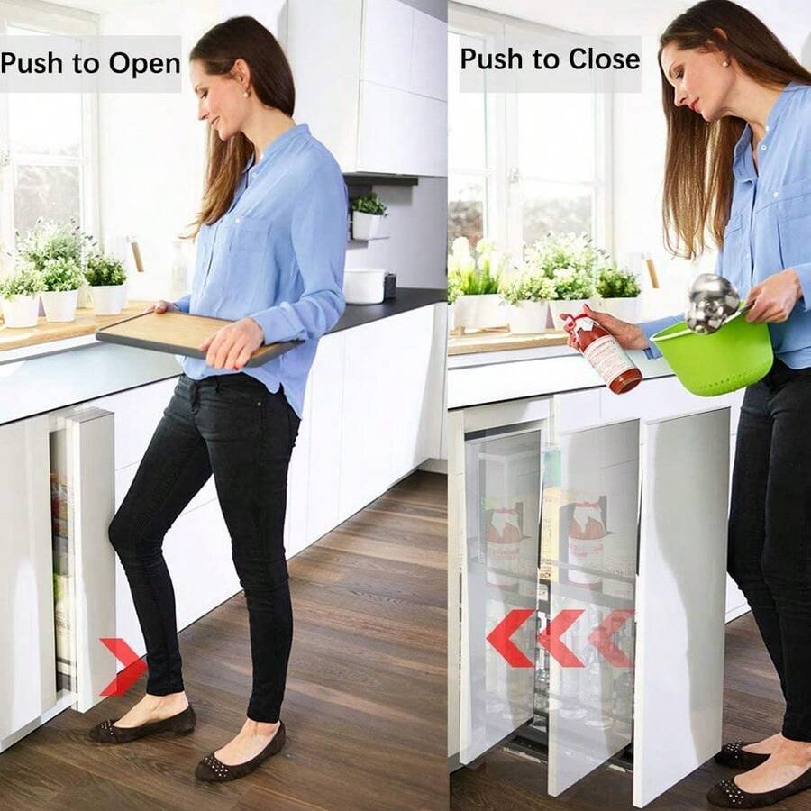 Push Latch Heavy Duty 4 Pack To Open Hardware Contact