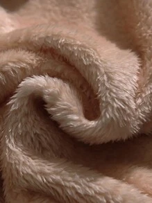 Áo nỉ trùm đầu dày dặn hai mặt rộng rãi thoải mái cho nam, mặc ấm vào mùa đông - Màu Khaki - Xem 3