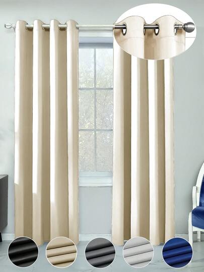 2 Paños Cortinas Blackout 2.30 X 3 M Habitación Sala de Cortinas para recamara Ventonas de negroconPaneles Draperie de de 91 pulgadas de largoúnica cortinas blackout de doble capa, 1 paneles con aislamiento térmico, cortinas largas y cortinas, 2 burg, oscurecimiento de la habitación, cortinas grises con ojales para sala de estar, recámara, ventana, exquisita y con un excelente efecto de sombreado Antifrío, Decoración,Insonorización, aislamiento térmico Artículos para Ventanas Cortinas, Muy adecuado para dormitorios y salas de estar, dormitorio, sala de estar, oscurecimiento a rayas,decoración del hogar, cortinas de ventana con ojales degradados,Antifrío, Cortinas Opacas de Estrellas para Salón, Decoración,Insonorización, aislamiento térmico Artículos para Ventanas / Cortina,creando un ambiente romántico(39 x 52 pulgadas ,52 x 84 pulgadas ,52 x 63 pulgadas,59 x 90 pulgadas  negras, azules, grises, rosas, beige y otros colores sólidos)Diferentes tamaños para que elijas