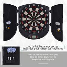 Fléchettes - Noir - Voir 7
