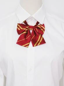 A Handmade Ladies' Collar Flower And Men's Bow Tie In School - Style, Which Are Suitable For Daily Campus Wear,  Costume Matching, Cosplay Etc. Christmas - Women's Collar - View 4