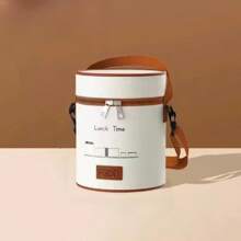 1 pièce Boîte à bento isotherme avec couvercle, compatible micro-ondes, étanche, convient aux travailleurs de bureau, aux adolescents et aux étudiants - lavable à la main, idéal pour la cafétéria et l'utilisation dans la cuisine domestique, Cuisine, Cadeau de Noël - 1 pièce - Voir 11