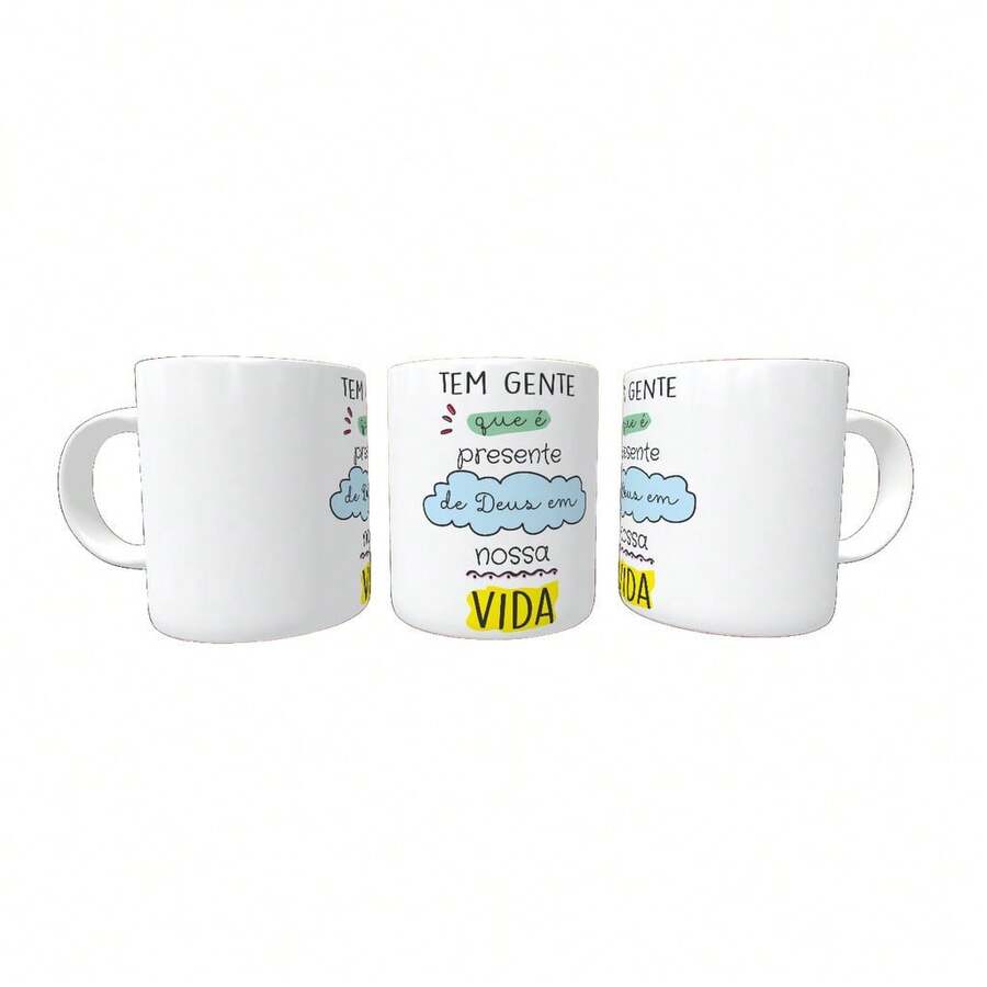 Gratitude Mug Gift From God 325 Ml Porcelain - 彩色 - 查看 1