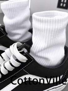 Kit 6 Pairs Of Youth Long Socks 40-46 - 黑色 - 查看 4