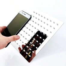 1pc Stainless Steel High Pressure Showerhead, Reinforced Anti-Explosion Shower Head For Bathroom - Multicolor - View 7