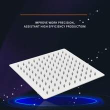 1pc Stainless Steel High Pressure Showerhead, Reinforced Anti-Explosion Shower Head For Bathroom - Multicolor - View 2