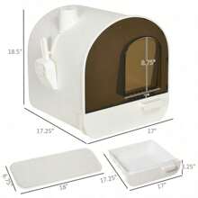Fully Enclosed Cat Litter Box/Cat Litter Box