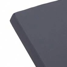 4" Thick Chaise Lounge Cushion: Luxurious Weaving, Cream Or Gray, Ultimate Comfort, Perfectly Integrated Into The Home And Leisure Space, To Create A New Realm Of Taste And Life